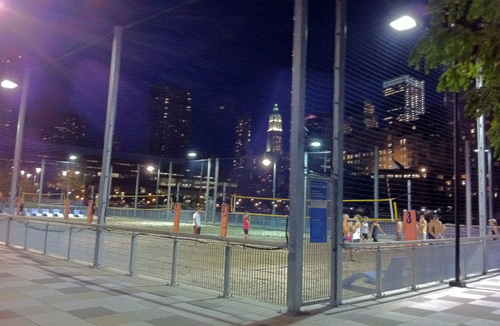 tribeca volleyball court