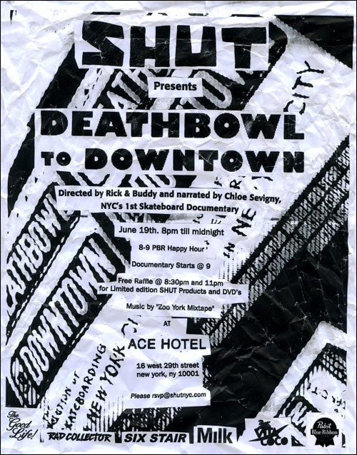 Deathbowl to Downtown Screening at the Ace Hotel